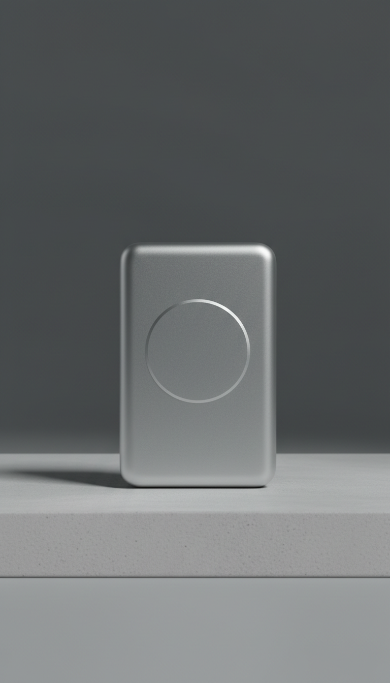 Batterie magnétique argent urbain