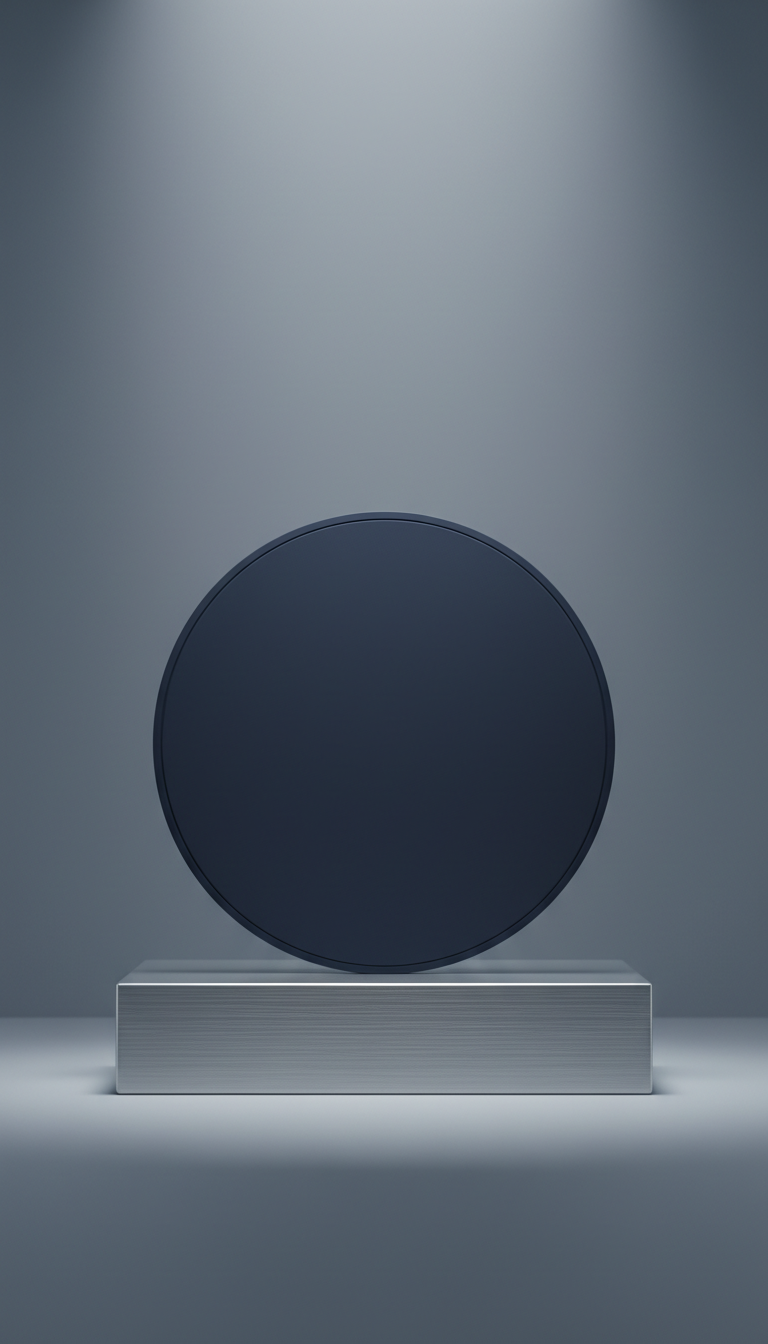 Chargeur sans fil bleu nuit
